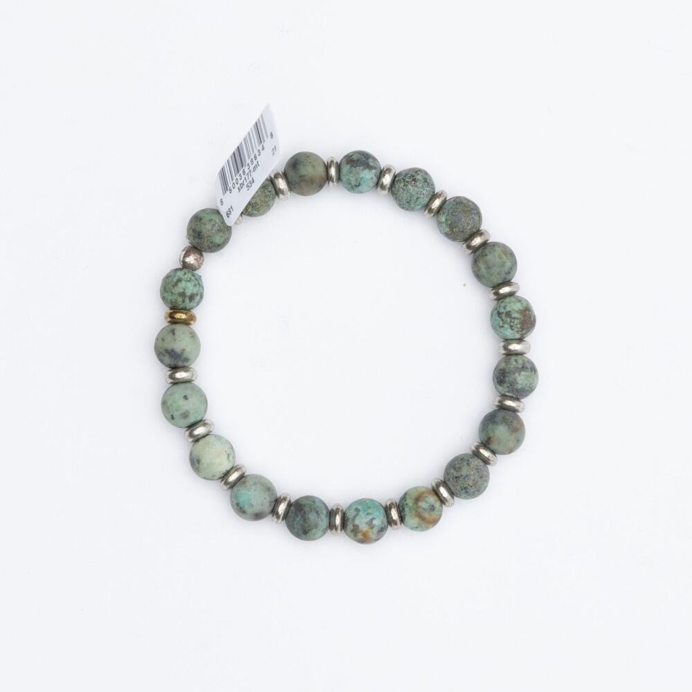 The Monotype Hugo Elastic Corf Bracelet Turquoise